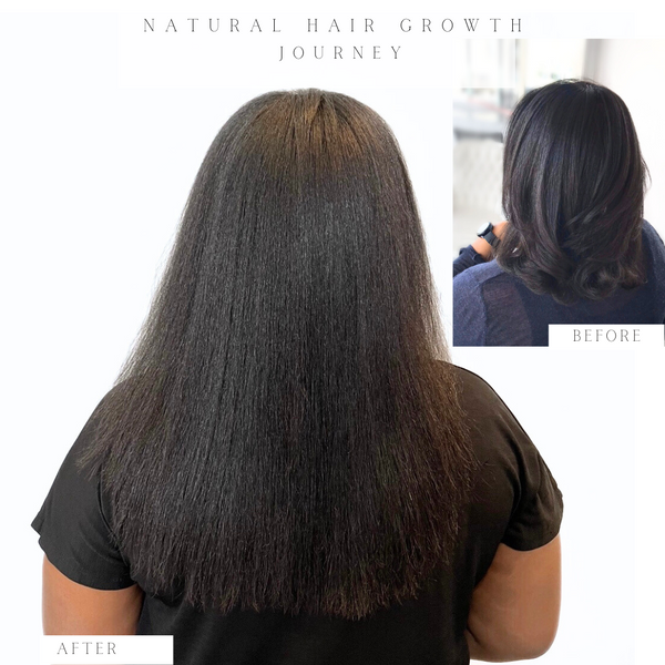 6 month sales weave hair growth